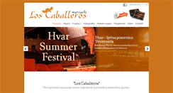 Desktop Screenshot of los-caballeros.com